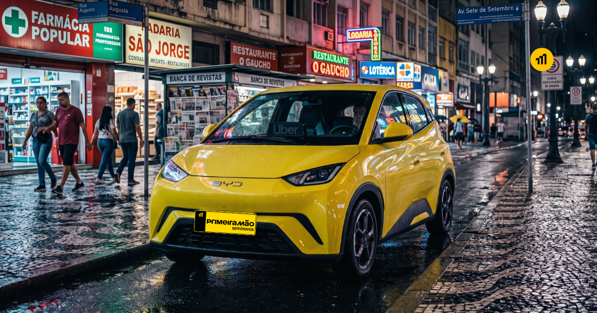 Entenda os carros que deixarão de ser aceitos pela Uber em 2027